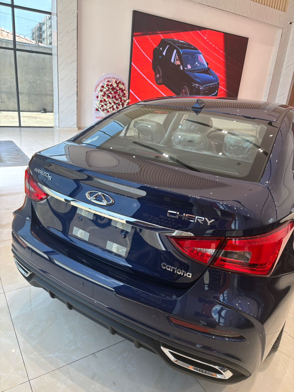 Chery Arrizo 5, Dark Blue Sedan