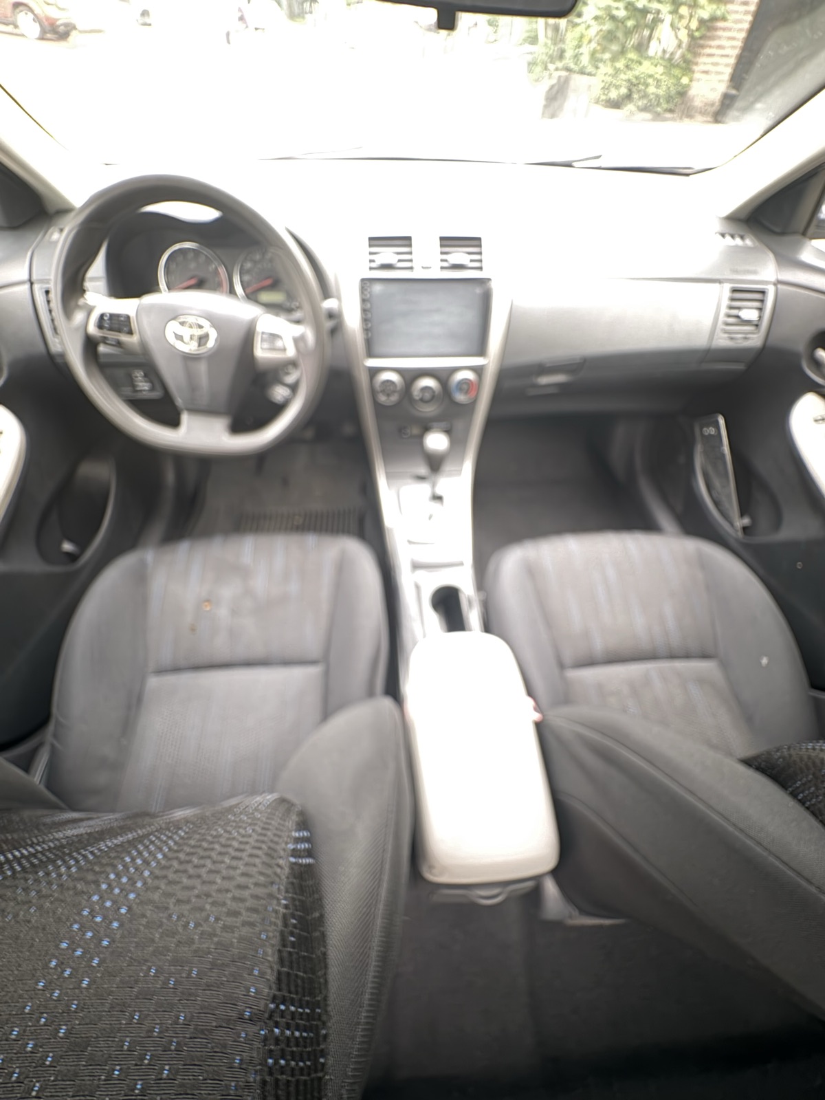 2012 Toyota Corolla Silver Sedan with Spoiler — photo 6