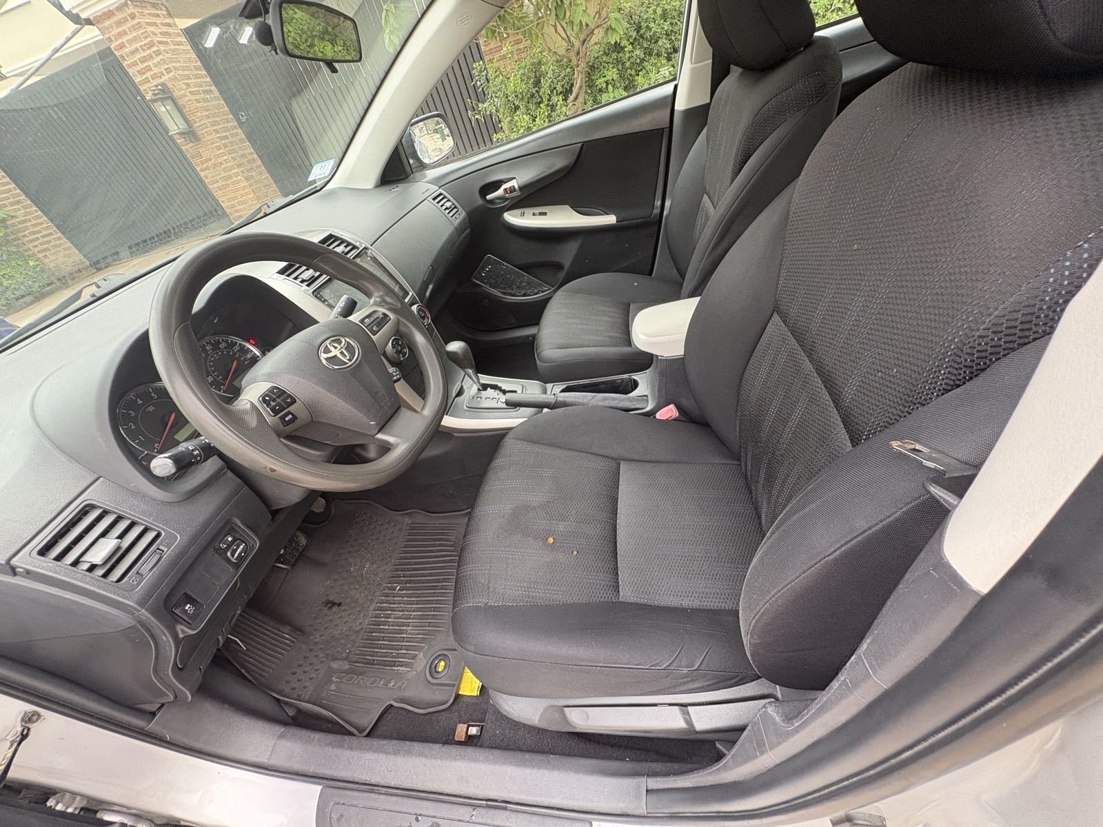 2012 Toyota Corolla Silver Sedan with Spoiler — photo 8