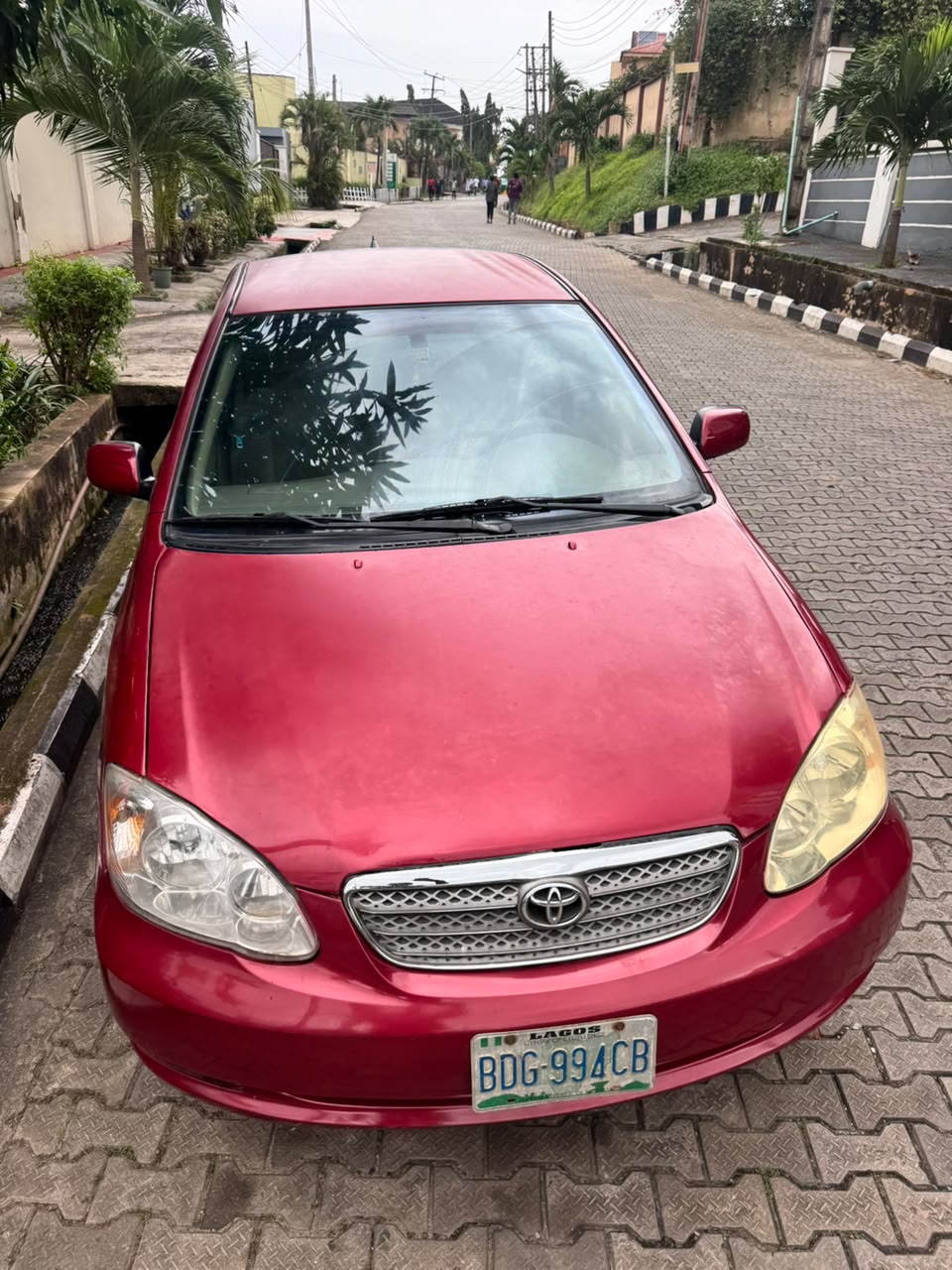 2006 Toyota Corolla Red Sedan