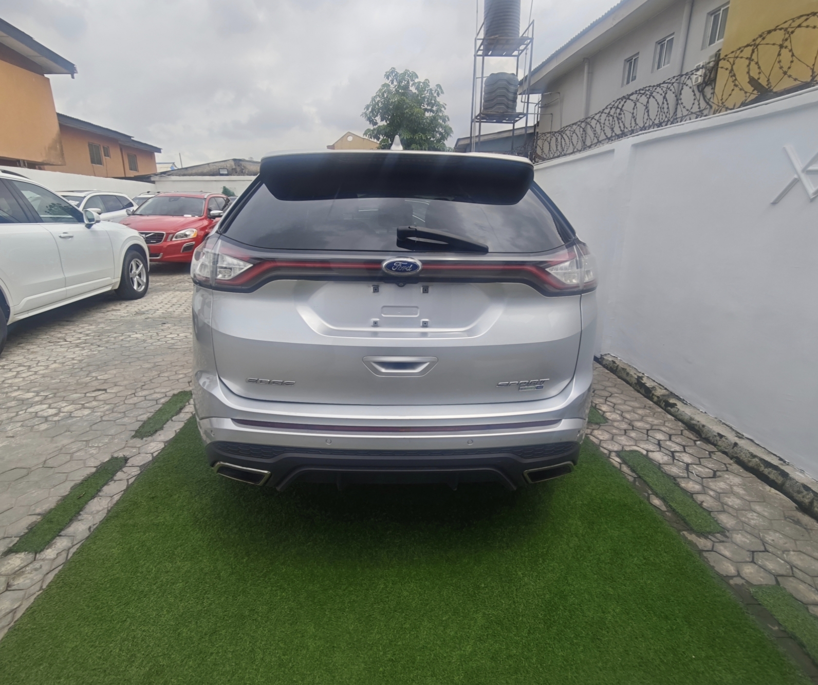 2016 Model Ford Edge Sport Silver
