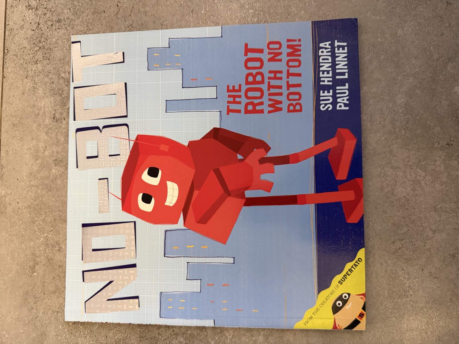 The Robot With No Bottom Children's Book