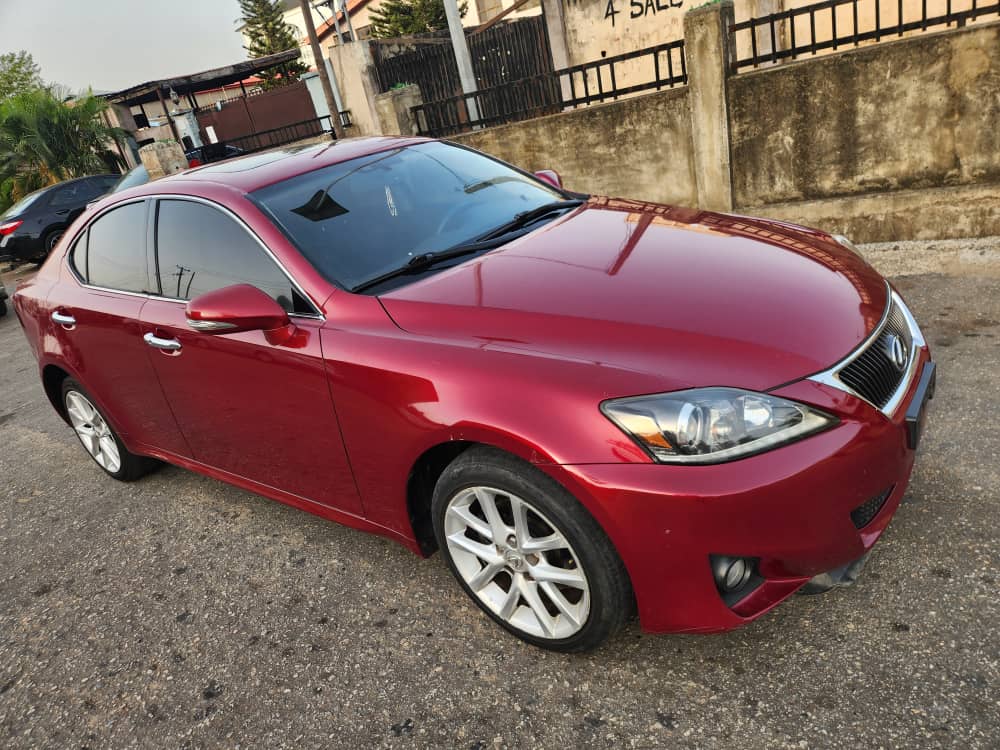 2012 Lexus IS 250 AWD Red Sedan — photo 10
