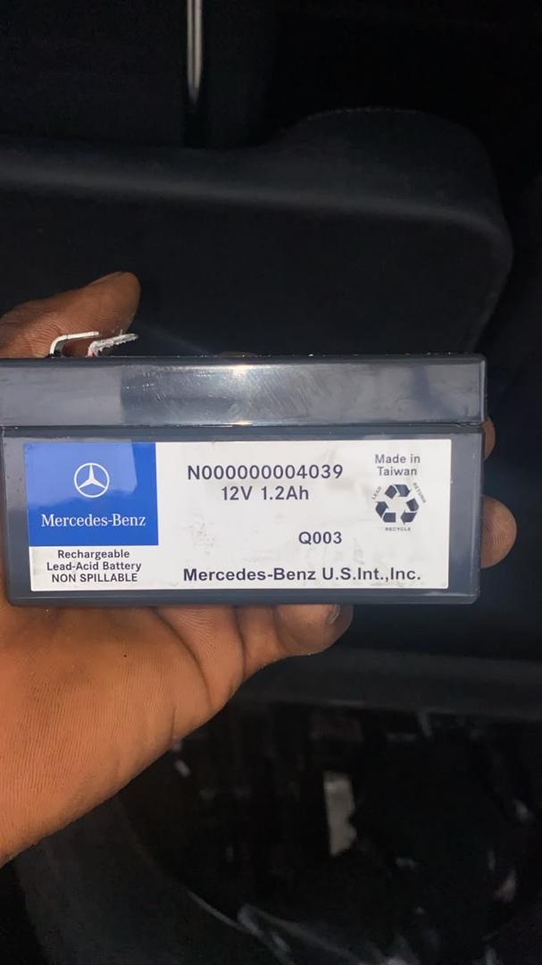 Mercedes-Benz Battery 12V 1.2Ah