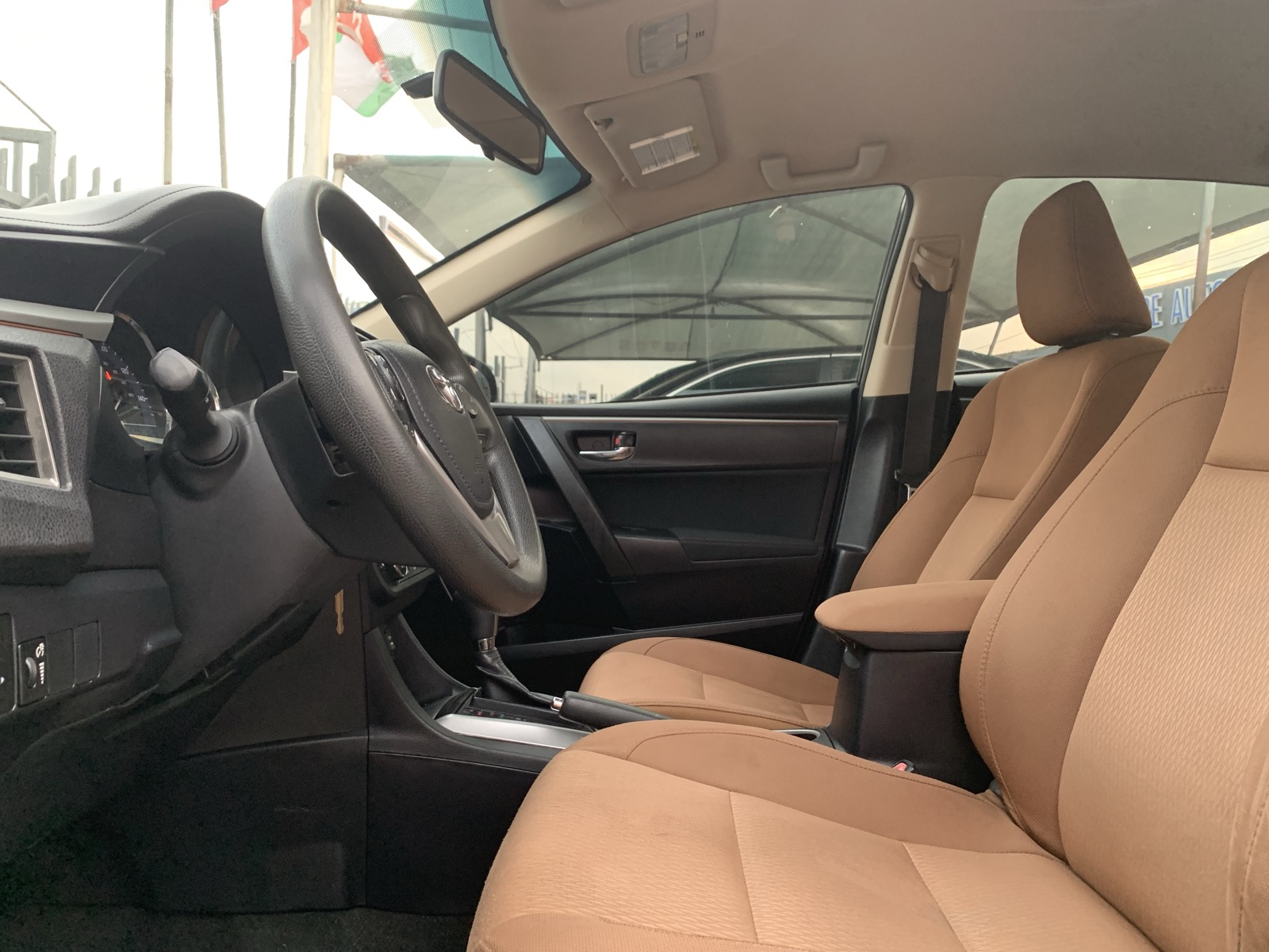 2015 Toyota Corolla LE Black Sedan