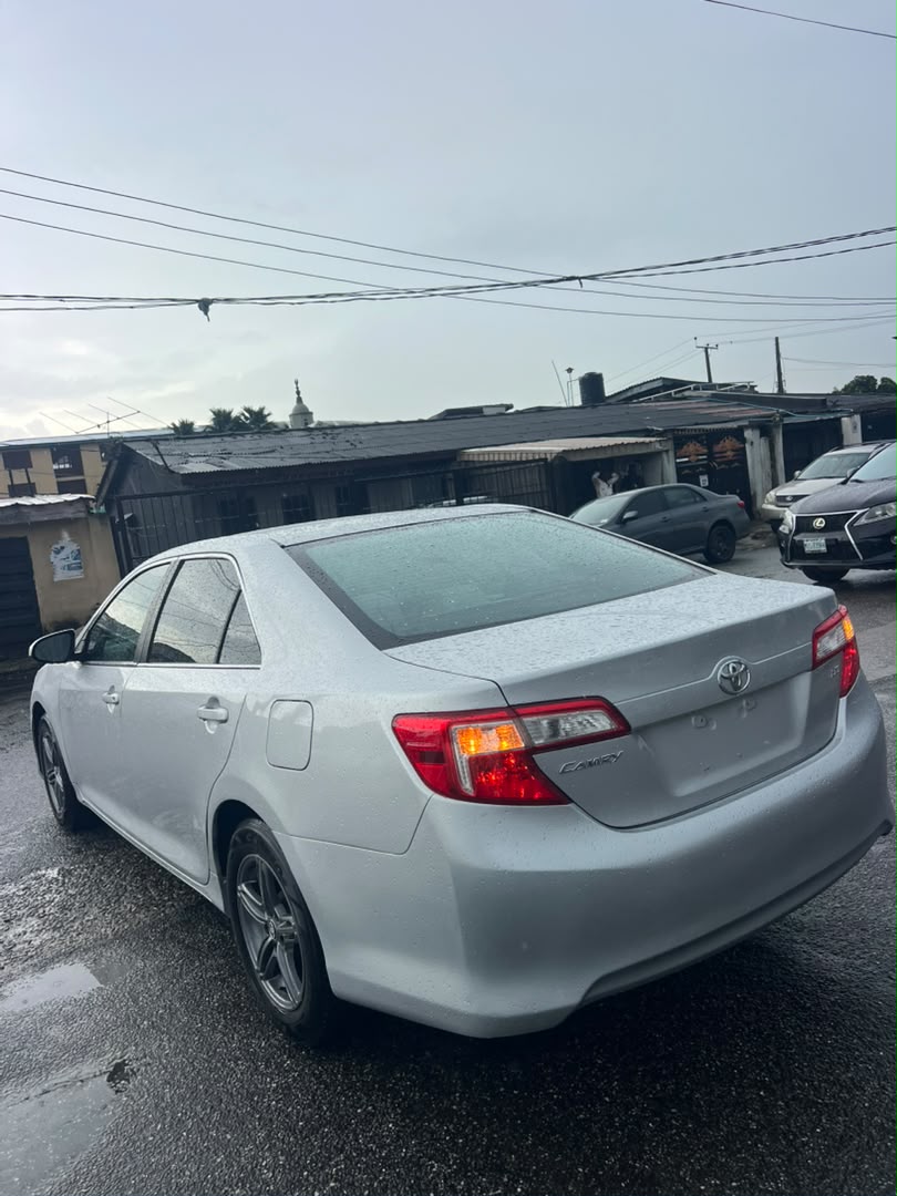 Toyota Camry Silver Sedan with Sunroof