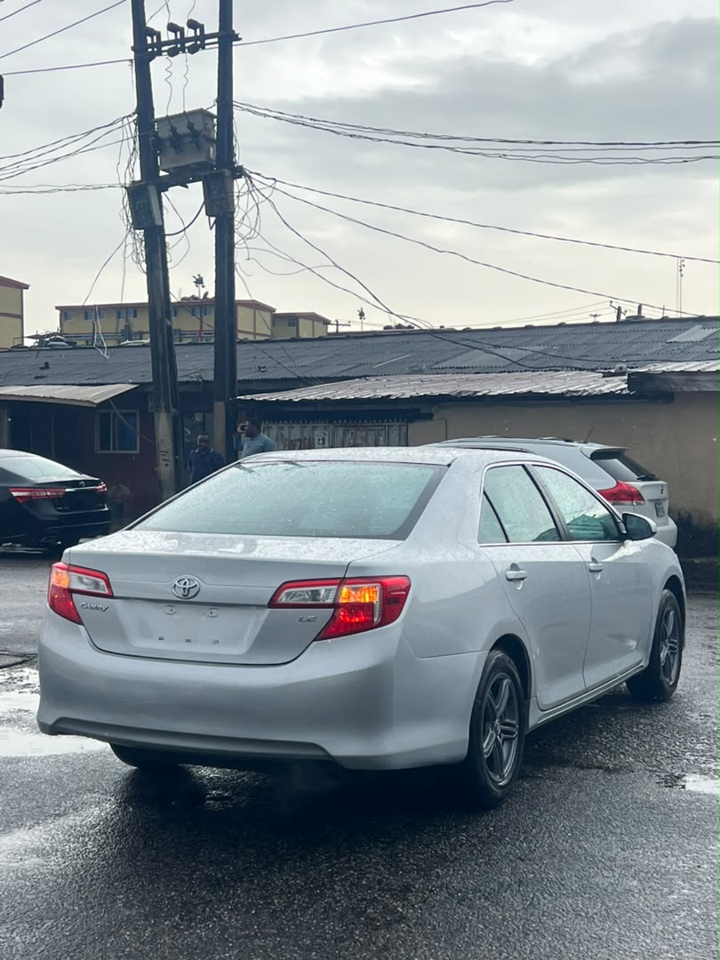 Toyota Camry Silver Sedan with Sunroof