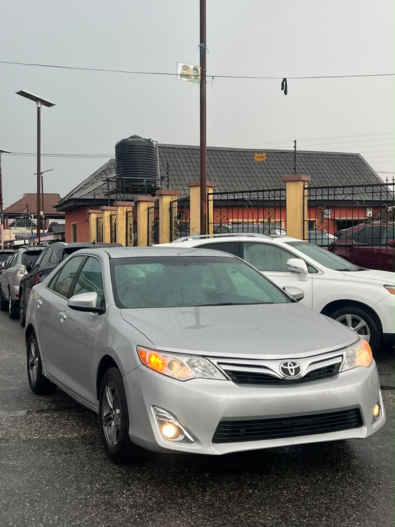Toyota Camry Silver Sedan with Sunroof