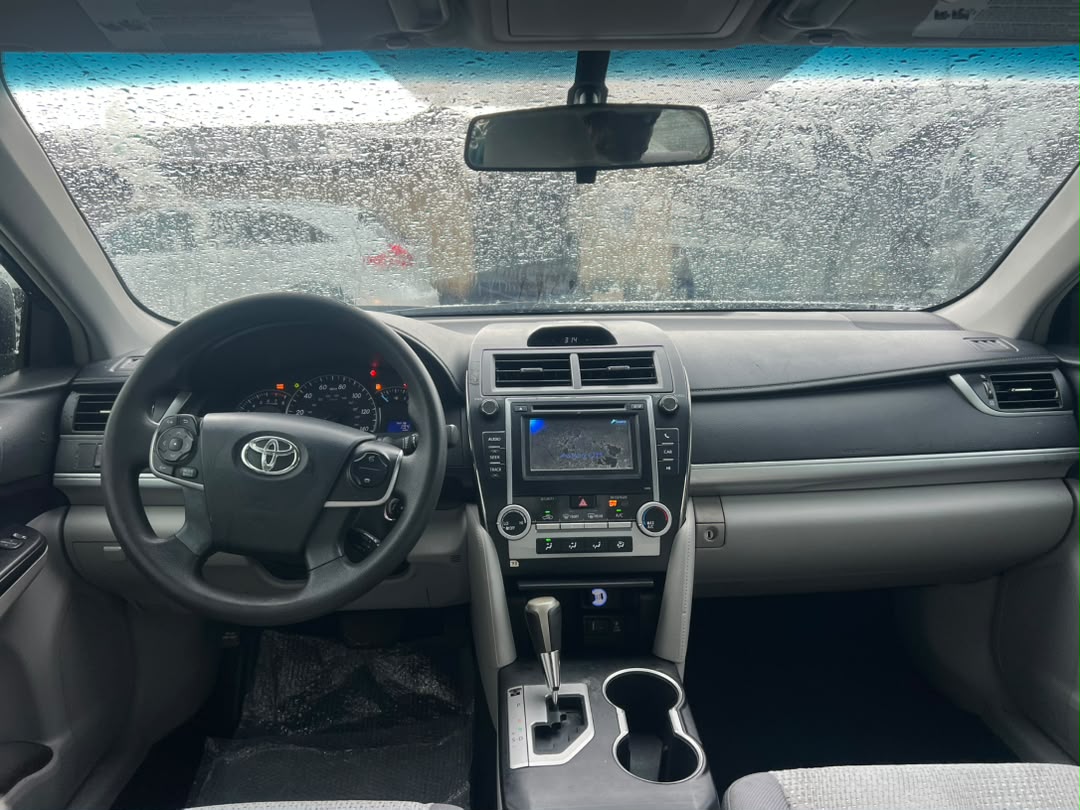 Toyota Camry Silver Sedan with Sunroof