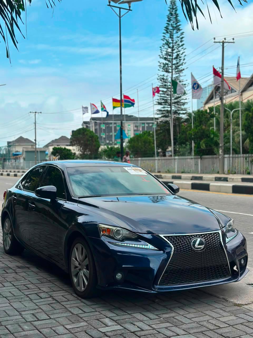 Lexus IS 250, Dark Blue Sedan