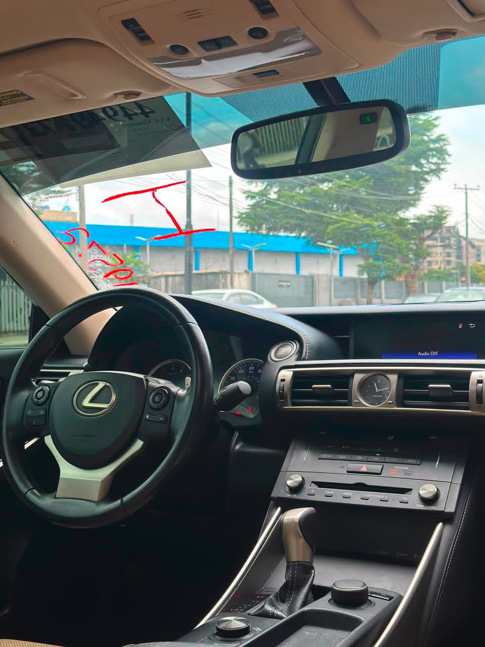 Lexus IS 250, Dark Blue Sedan