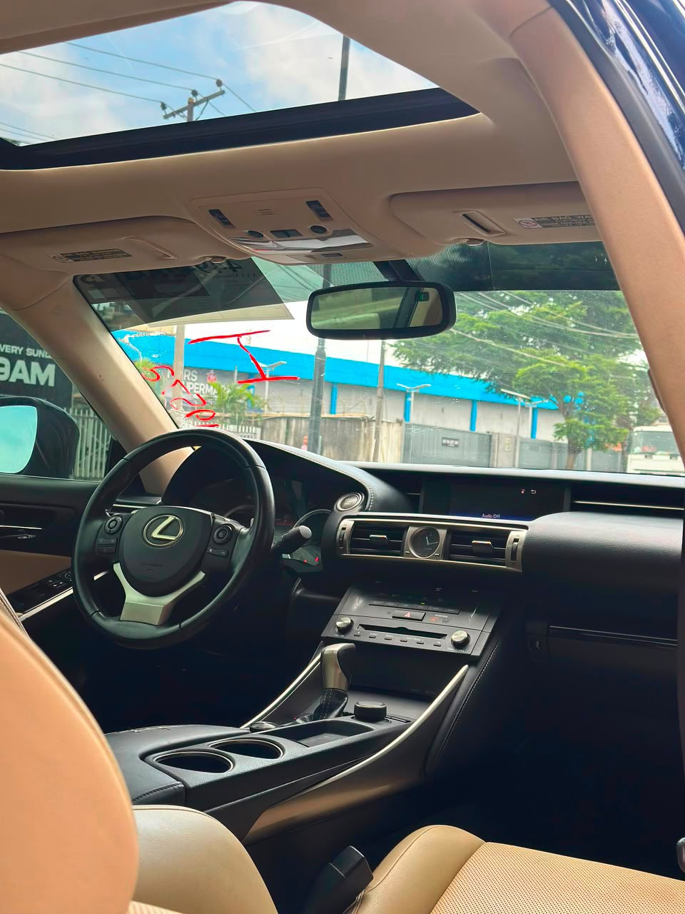 Lexus IS 250, Dark Blue Sedan