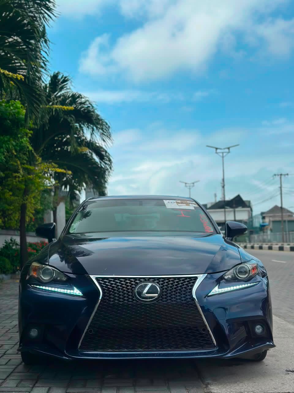 Lexus IS 250, Dark Blue Sedan