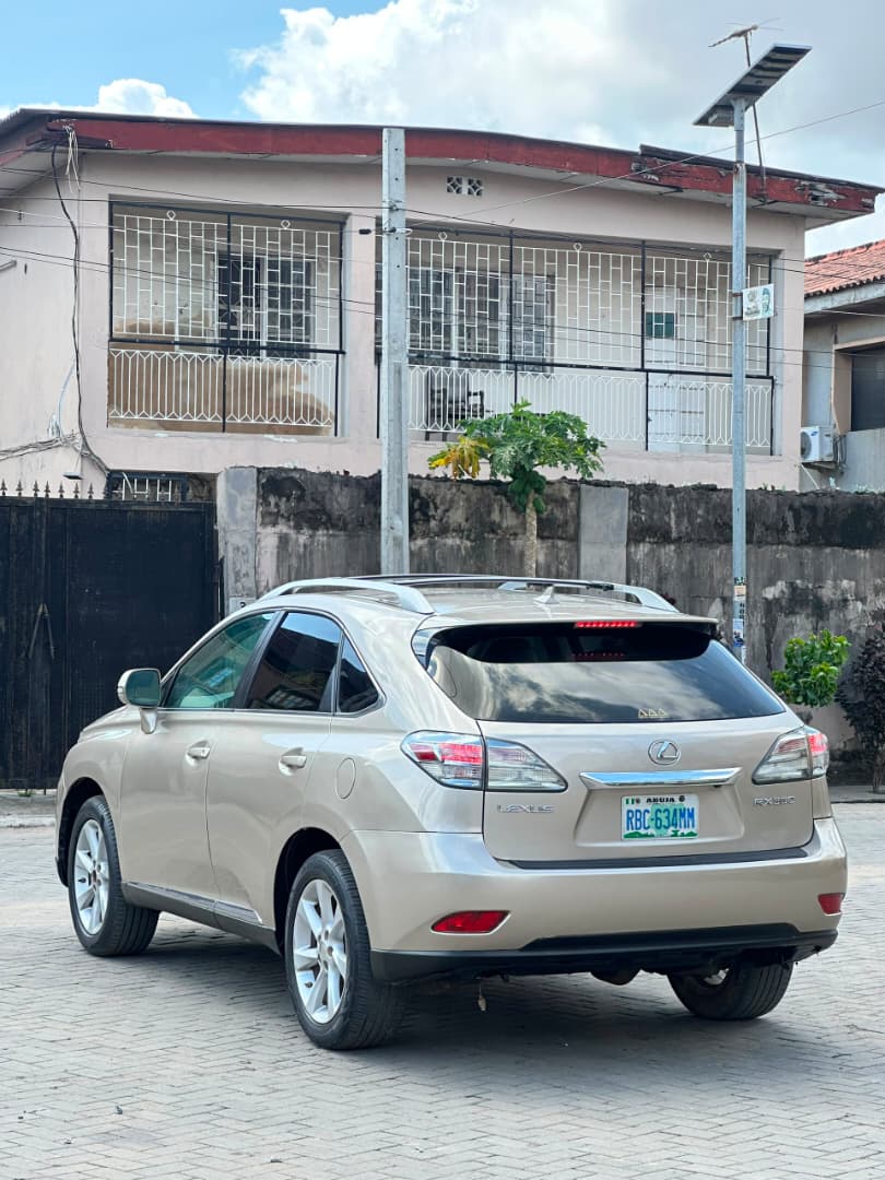 Lexus RX 350 SUV, Gold — photo 3