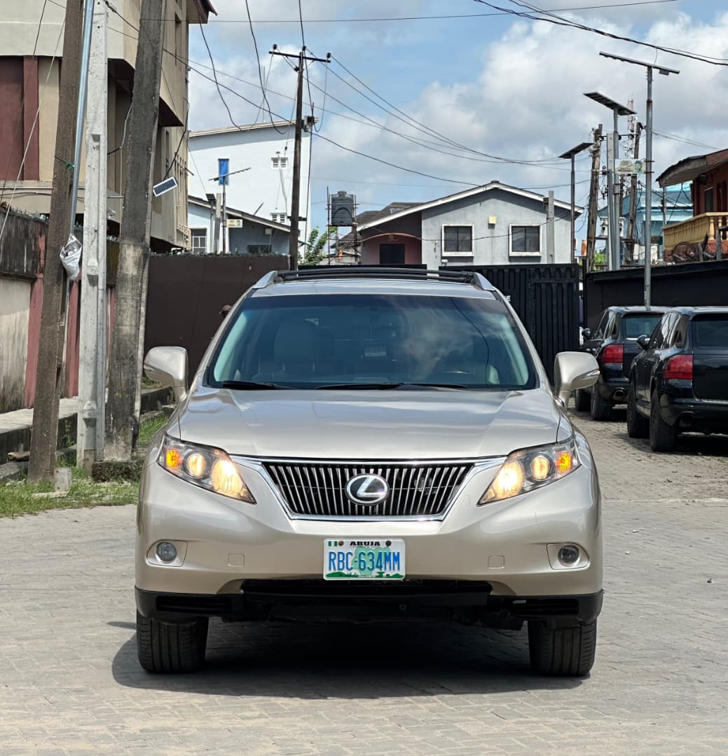 Lexus RX 350 SUV, Gold — photo 6
