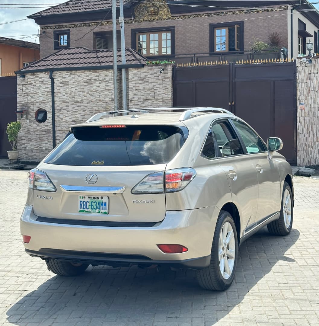 Lexus RX 350 SUV, Gold — photo 7