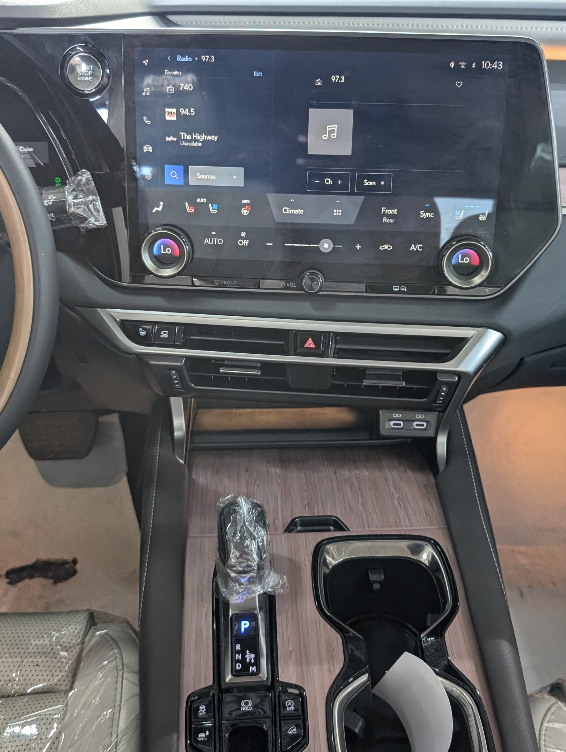Lexus RX 350, Black SUV with Leather Interior