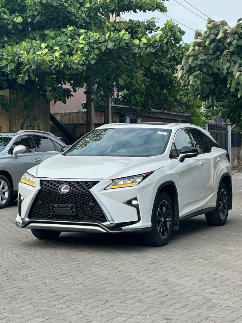 Lexus RX 350 White SUV Fsport — photo 3