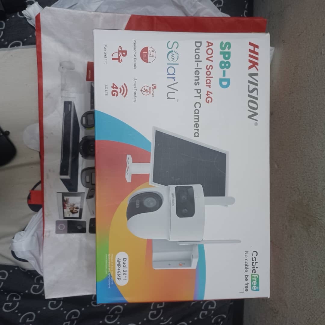 Hikvision SP8-D SolarVu Dual-lens PT Camera 4G