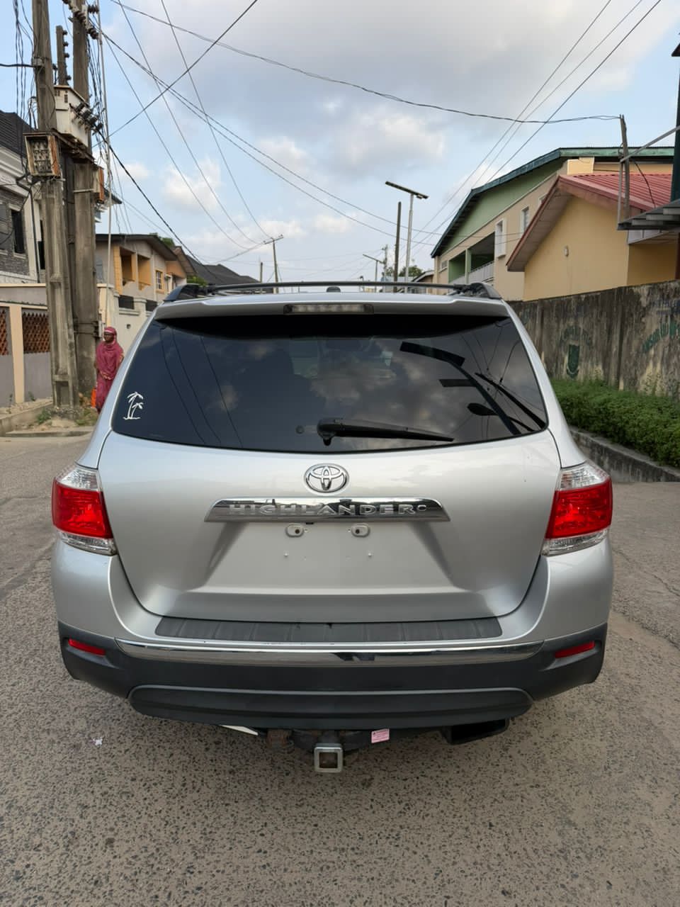 Toyota Highlander Silver SUV for Sale wu