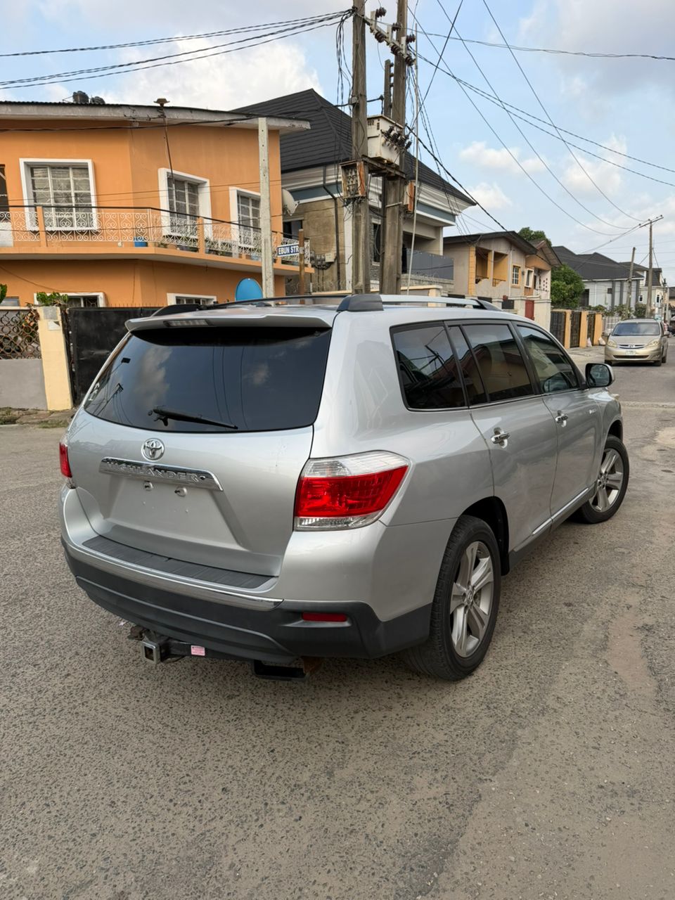 Toyota Highlander Silver SUV for Sale wu