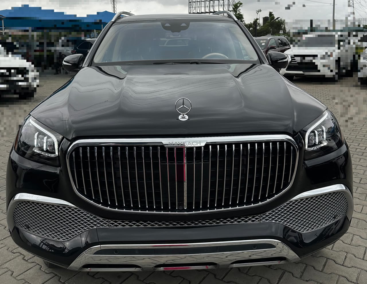 Mercedes-Benz Maybach GLS 600, Black SUV