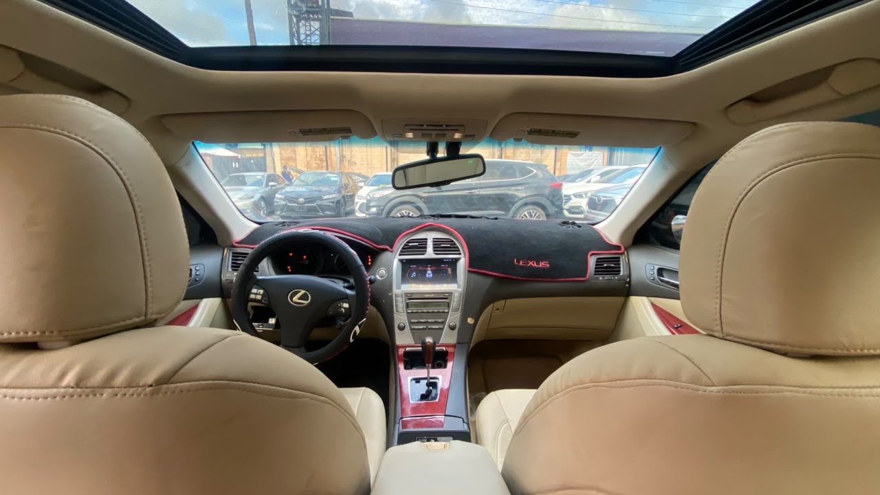 2009 Lexus ES 350 Sedan, Black