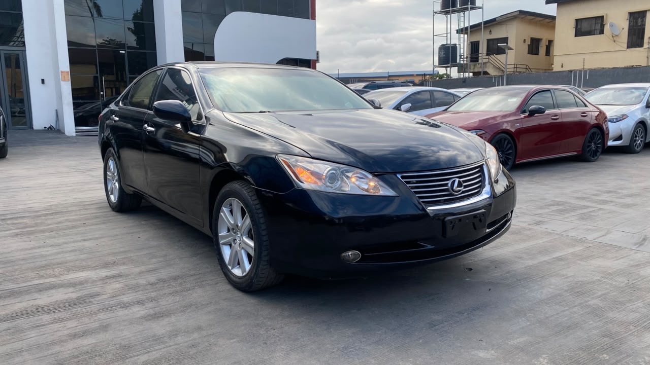 2009 Lexus ES 350 Sedan, Black