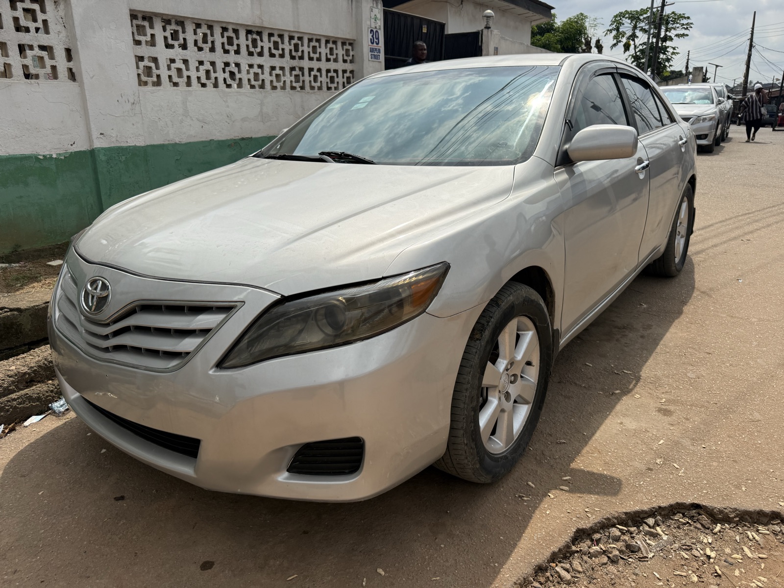 Toyota Camry LE Silver Sedan