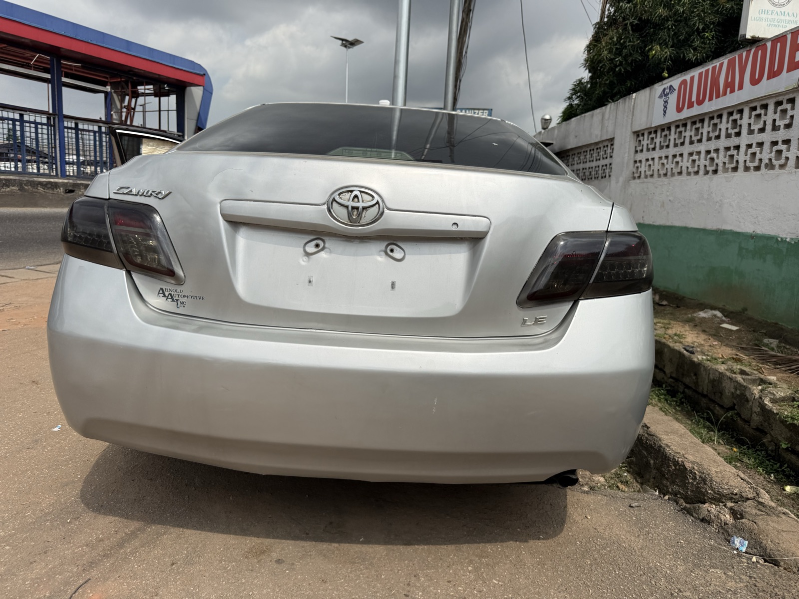 Toyota Camry LE Silver Sedan
