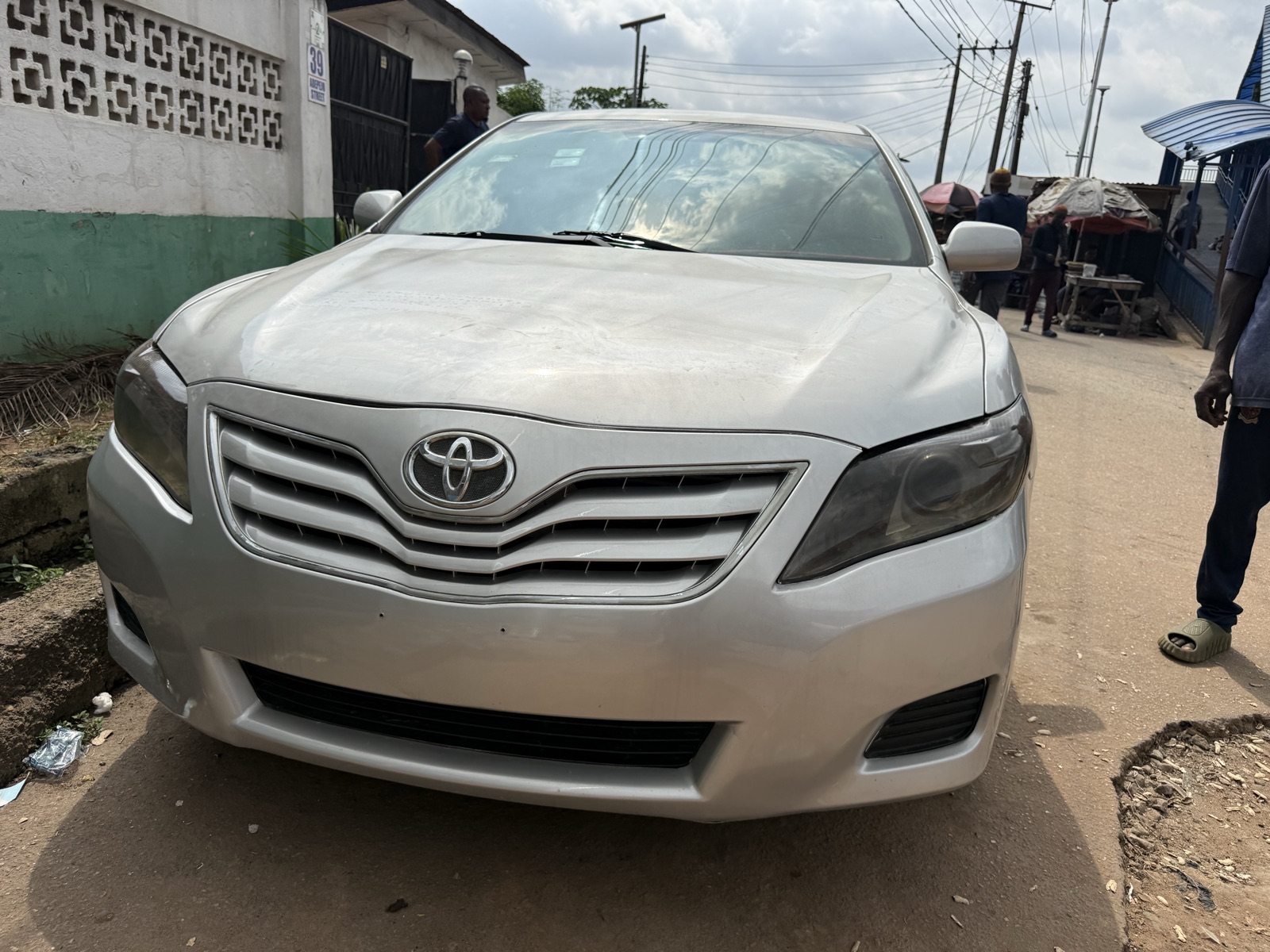 Toyota Camry LE Silver Sedan