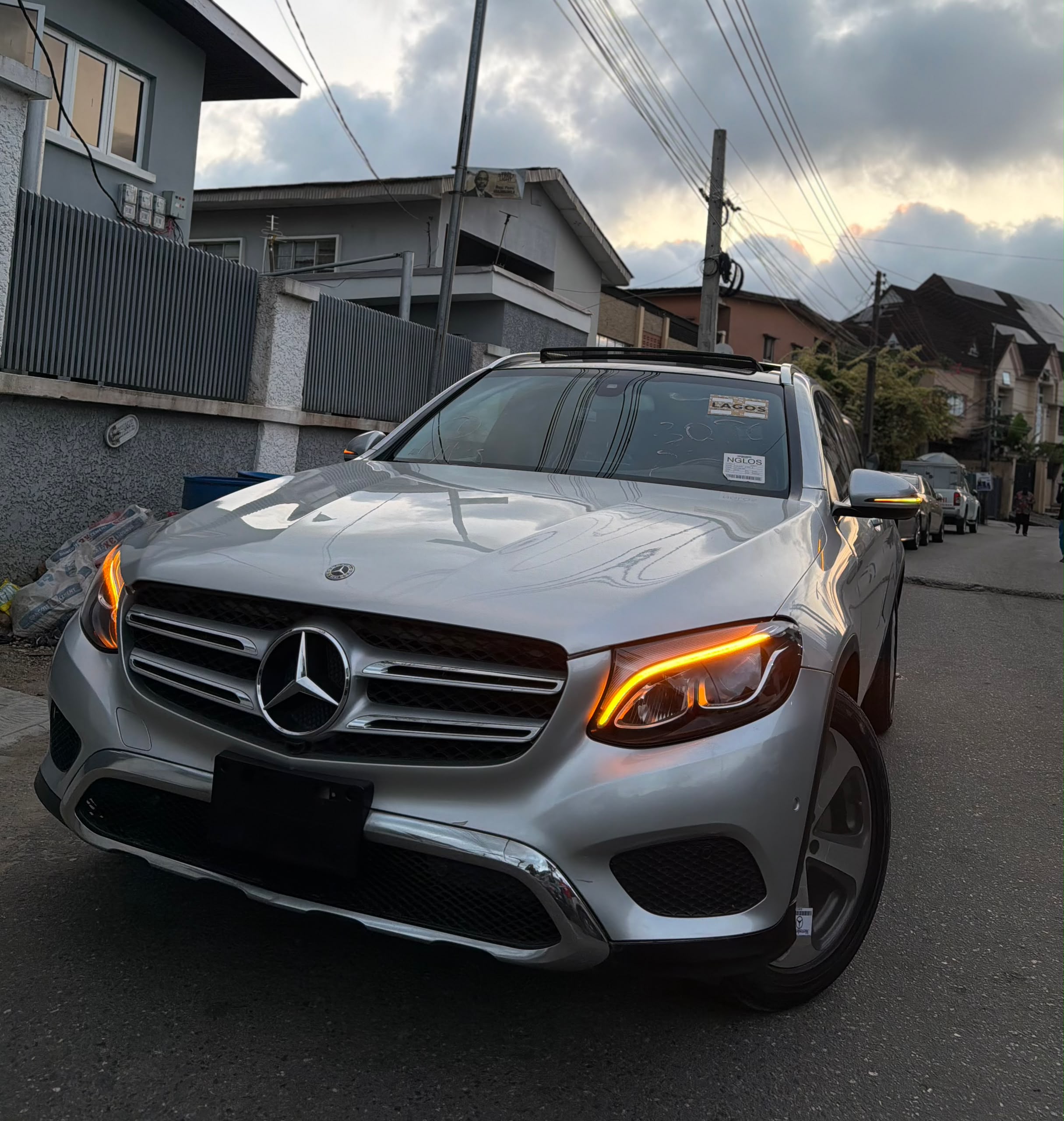 Mercedes-Benz GLC 300 Silver SUV GLC300