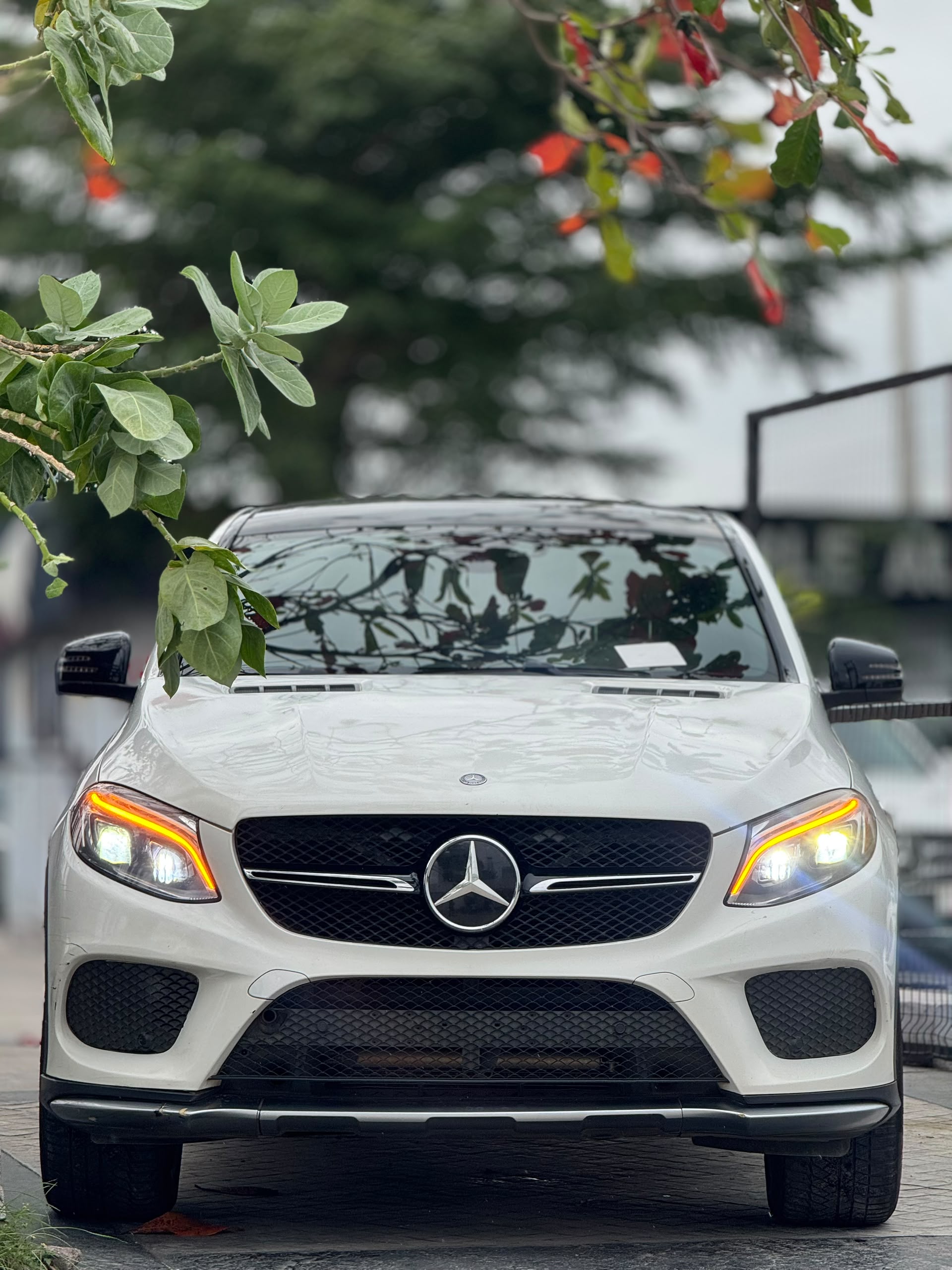Mercedes-Benz GLE Coupe White GLE-Class