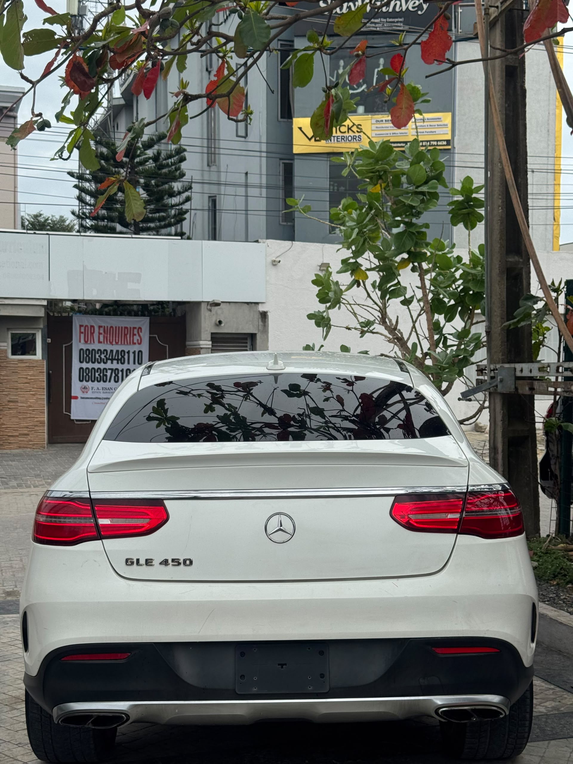 Mercedes-Benz GLE Coupe White GLE-Class