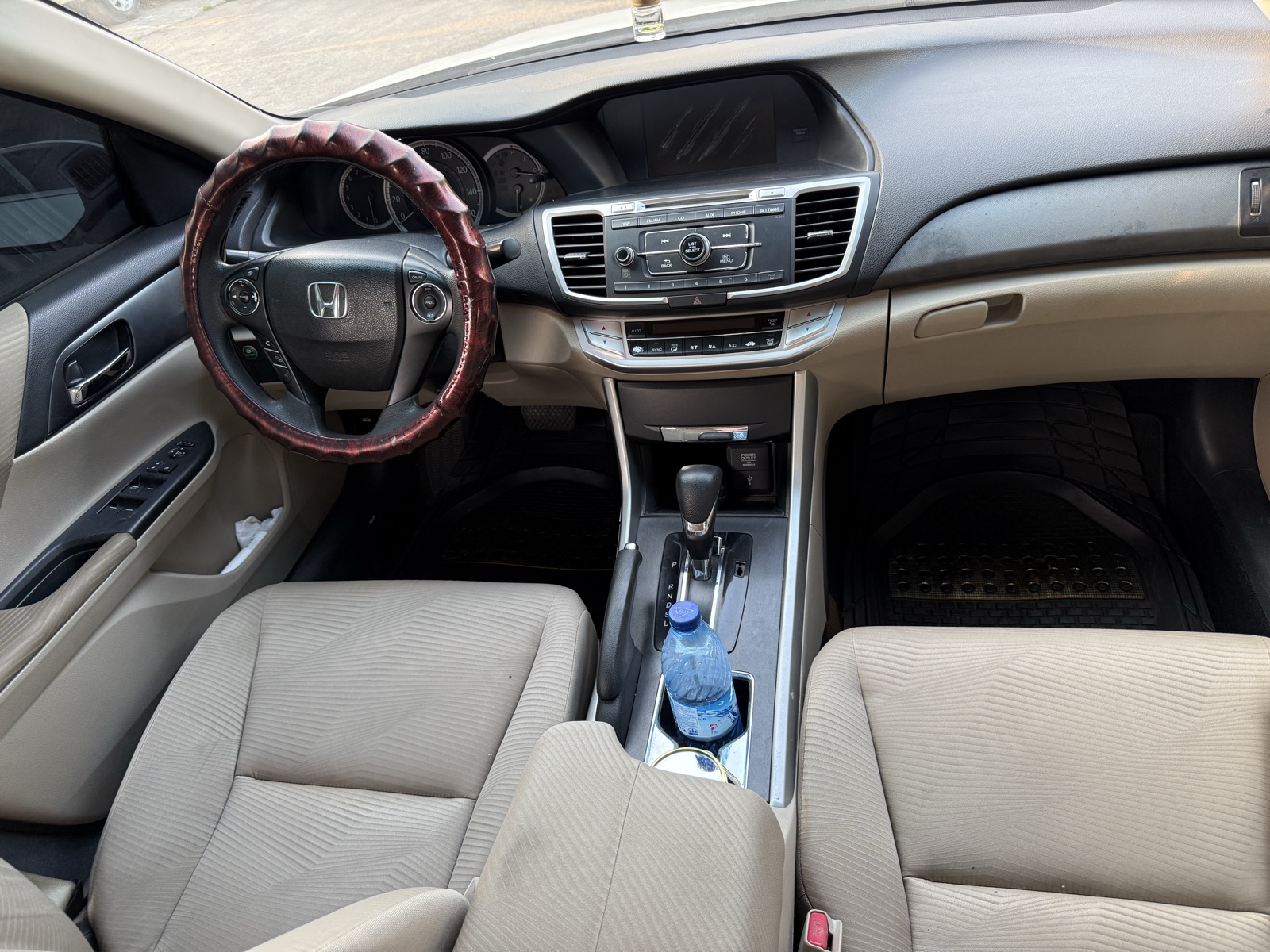Honda Accord White Sedan