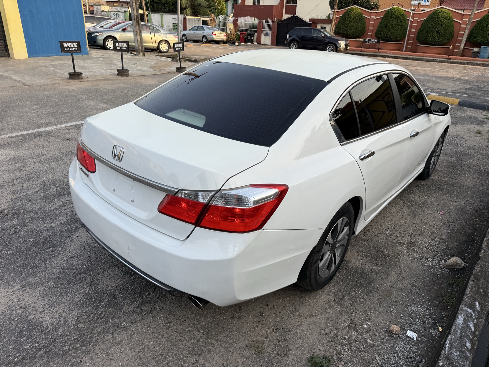 Honda Accord White Sedan
