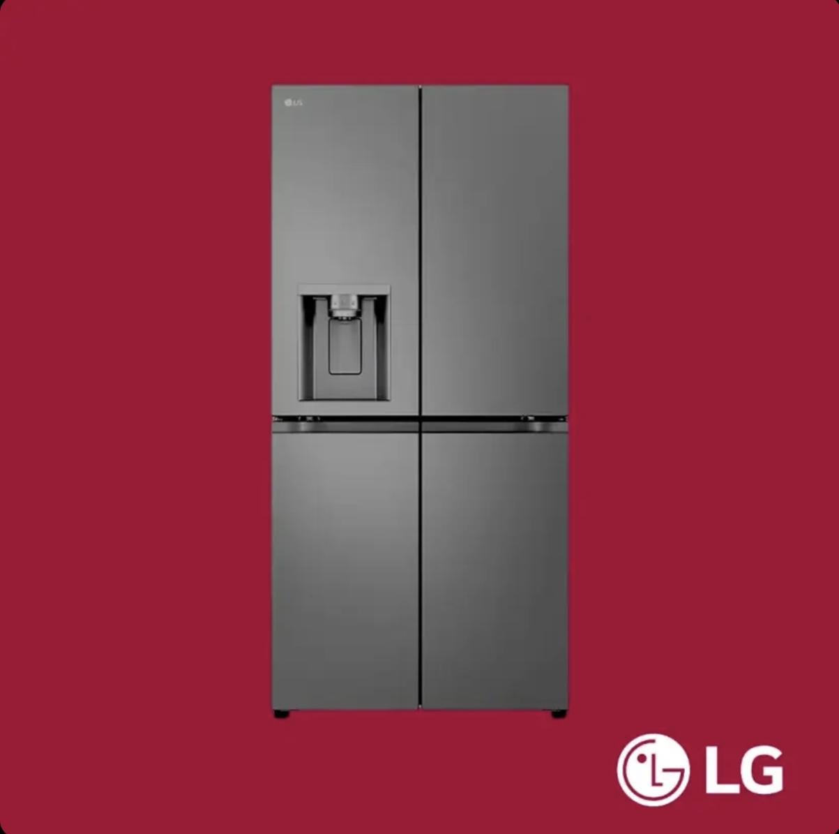 LG Cross Door Refrigerator 570L (GC-L22FFQPB)