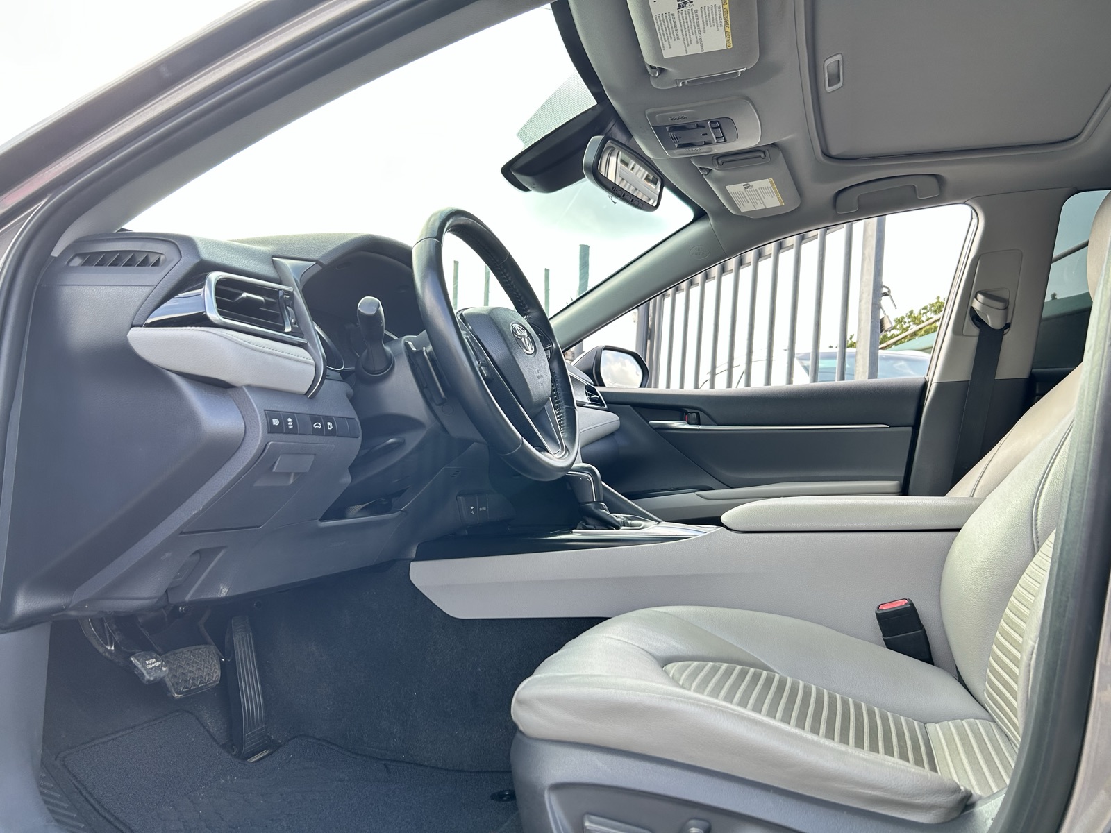 2018 Toyota Camry, Dark Grey Sedan with Alloy Wheels