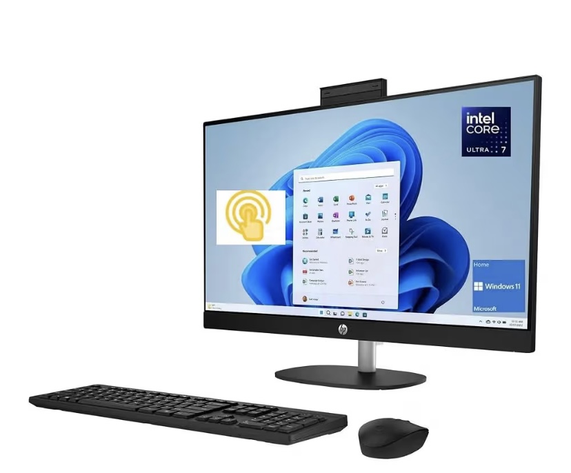 HP 27-cr2045nh AI All-in-One Desktop PC