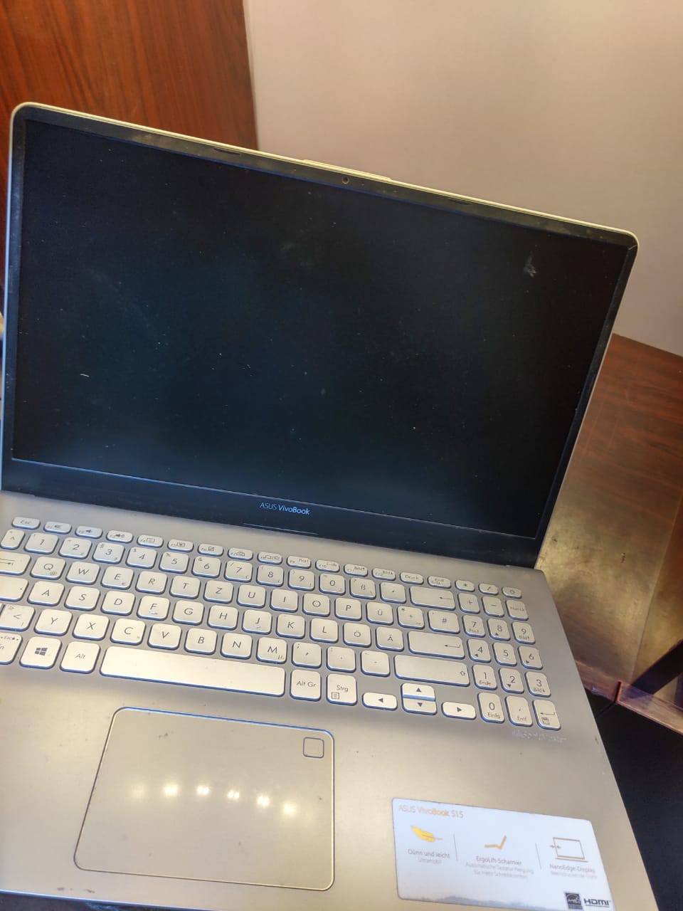 Asus Vivo book S15 Core i7 || 8th Gen || 8Gb RAM || 256Gb SSD || keyboard backlight