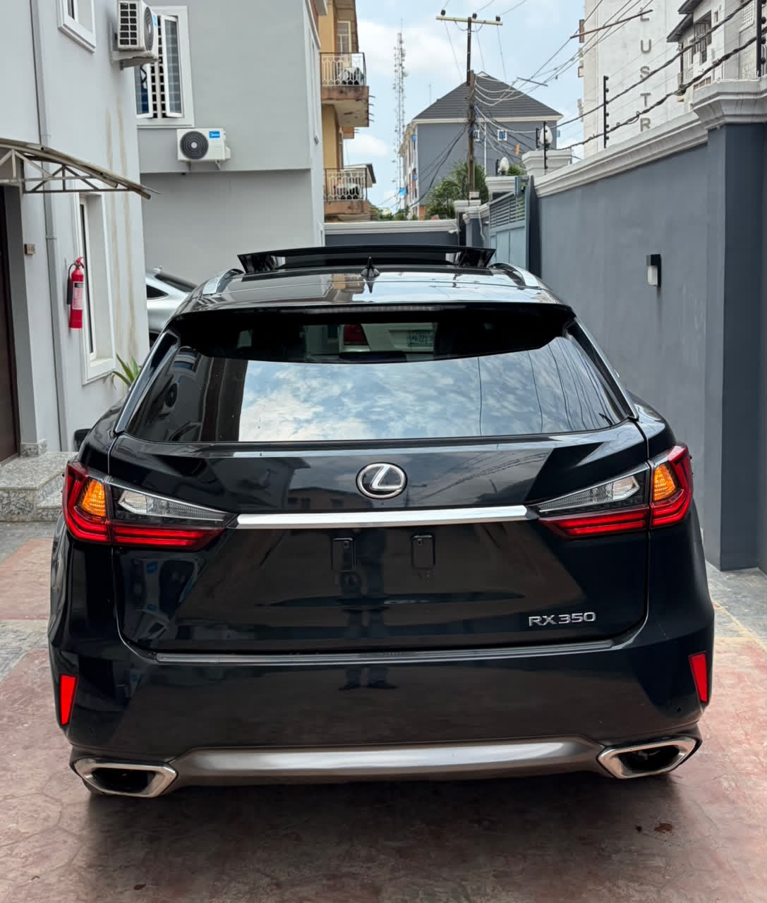Lexus RX 350, Black SUV with Sunroof