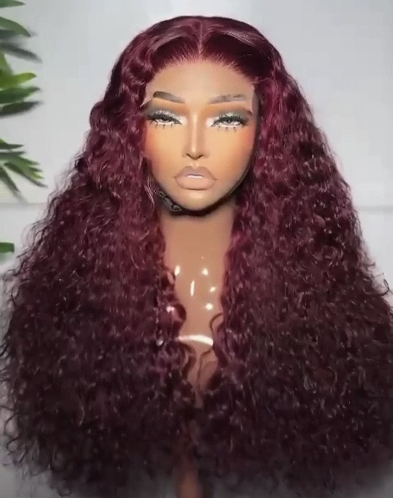 Chestnut Curls Wig