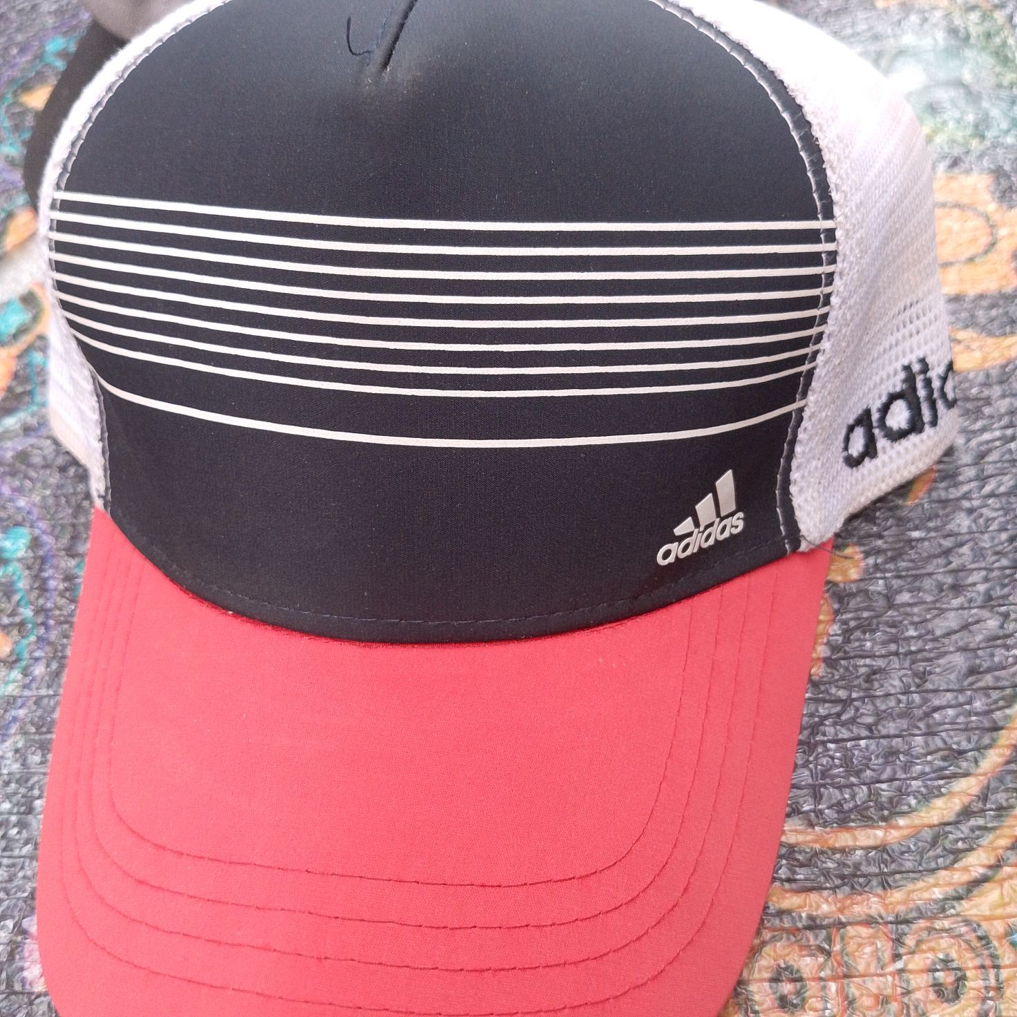 Adidas Trucker Cap Black Red