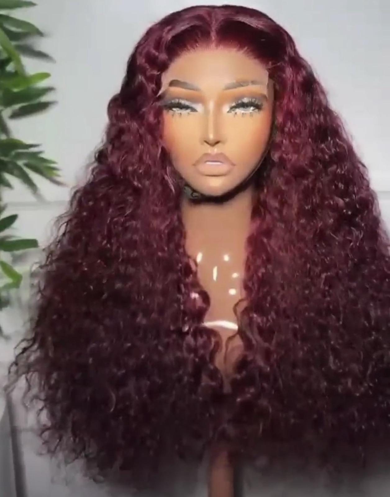 Chestnut Curls Wig