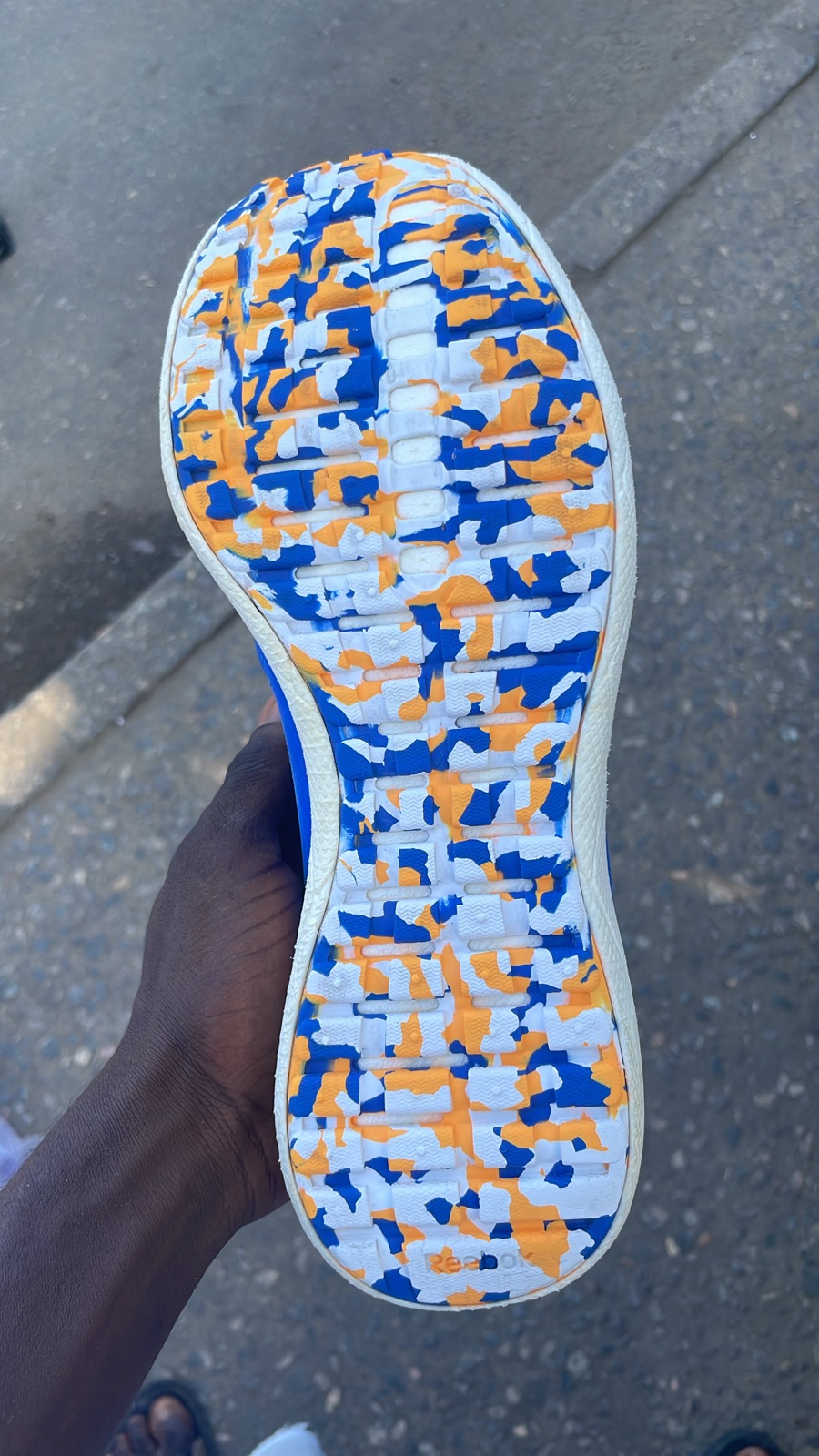 Reebok Blue Athletic Running Shoes
