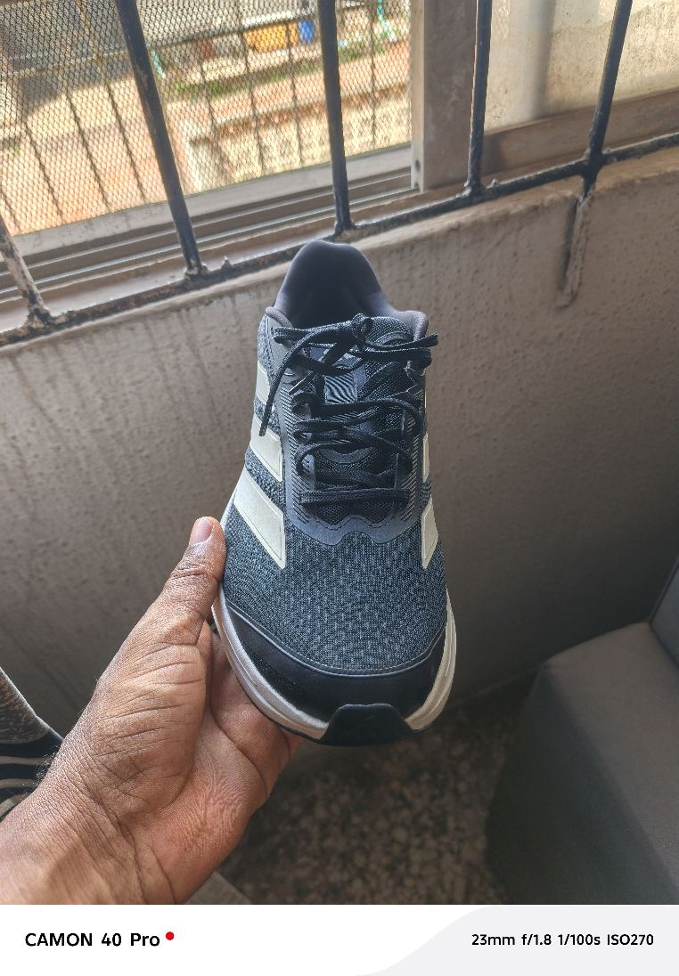 Adidas sneakers.