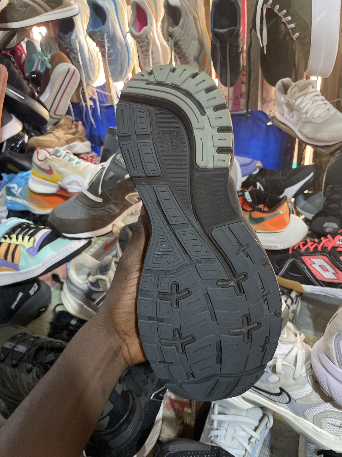 Men's Grey Brooks Running Shoes