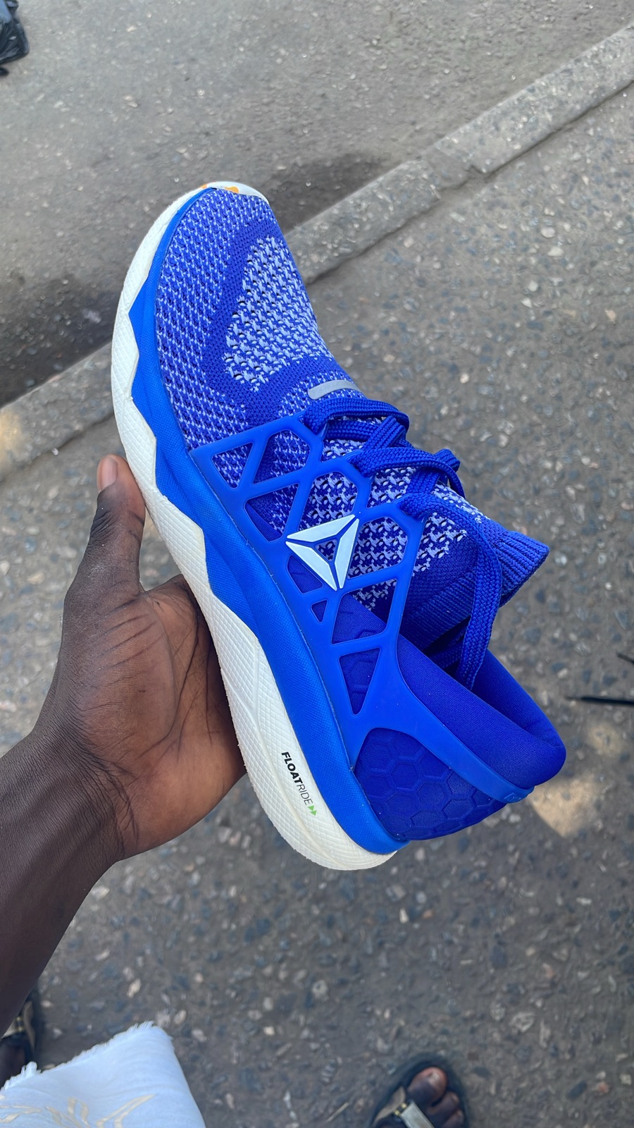 Reebok Blue Athletic Running Shoes