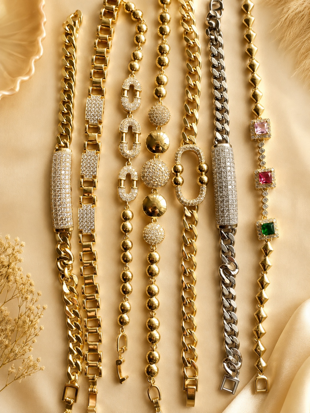 Zirconia bracelets
