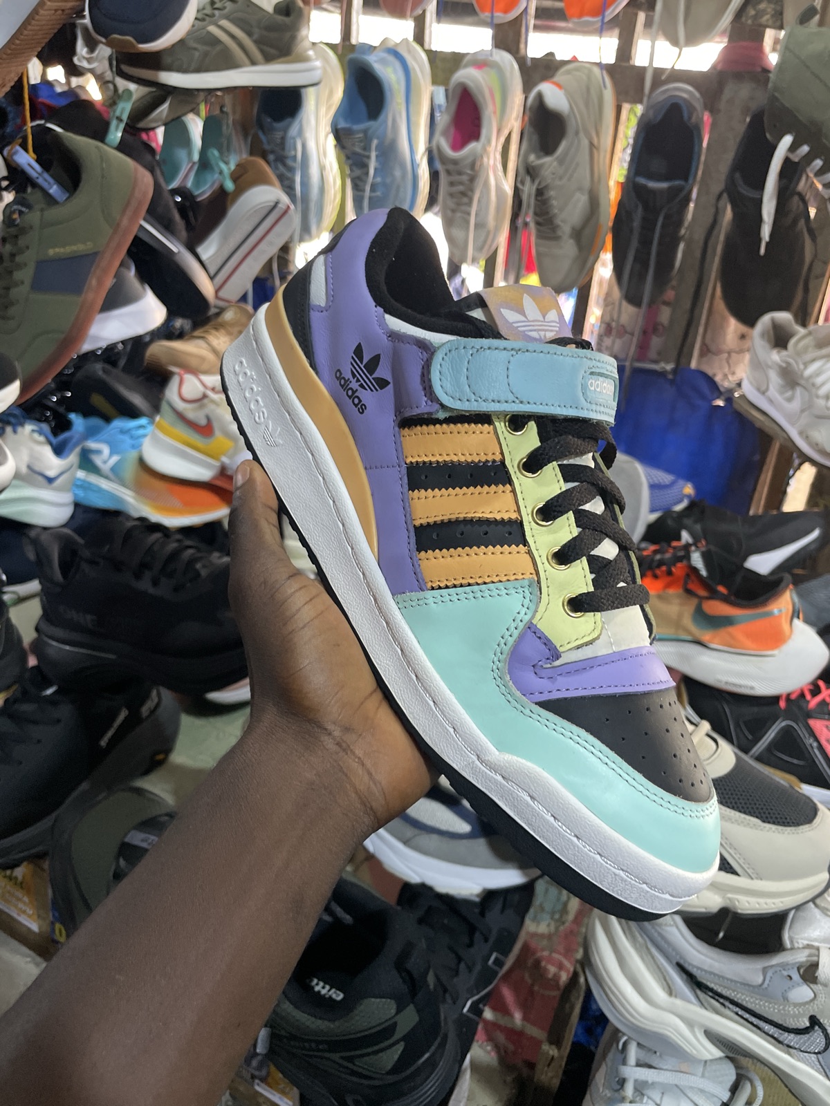 Adidas Forum Low Multi-Color Sneakers